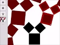Pythagoras Tree made with Recursive Drawing