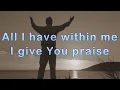 Lord I Give You My Heart by Michael W.Smith
