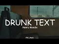 Henry Moodie - drunk text (Lyrics) (Loop Video)
