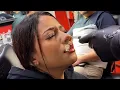 Rosa Got 2 NEW Piercings On Her Birt ay Painful