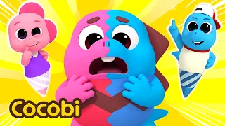 Pink vs Biru! Mewarnai Pensil Ajaib!💗💙 | Lagu Untuk Anak-anak | Kids Songs | Cocobi