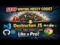 Unpack JavaScript Values Easily Destructuring Tutorial