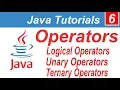 Operators in Java Logical Operator Unary Operator Ternary Operator