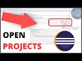 How to OPEN PROJECT explorer in ECLIPSE import an existing package directory