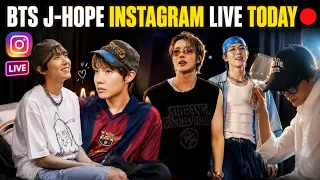 BTS J-Hope Instagram LIVE Today 14 Aug 2026 Jhope Live Update Jhope Instagram Live Highlights