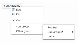 Custom context menu in JS JavaScript Tutorials Web Development Tutorials