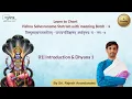 Download Lagu 01 | Introduction \u0026 Dhyana 1 | Vishnu Sahasranama with meaning Batch - 4 | Sri. Rajesh Anandaramu