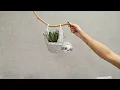 Sloth planter Amigurumi crochet pattern - PDF tutorial