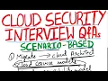 Lagu Cloud Security Interview Questions and Answers | Scenario based Cloud Security Interview Questions
