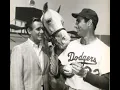 Sandy Koufax pitches to Mr ED