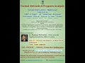 FORMAL METHODS AND VERIFICATION OF SOFTWARE AND HARDWARE SYSTEMS