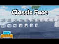 Classic Face Texture Pack Showcase Roblox - Obby Creator