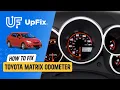 How to Fix Toyota Matrix Odometer Mileage Trip Meter Issues 1996 - 2021 What Could be Wrong