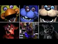FNAF Battington Edition - All Jumpscares Secrets Demo
