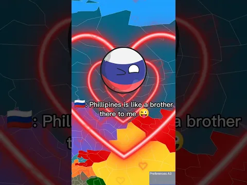 Real friends of Philippines ❤️ #countryballs #short# video
