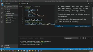 json in Node js