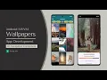 Wallpaper App in Android using VM - Part 1 Navigation Component Android Studio Tutorial