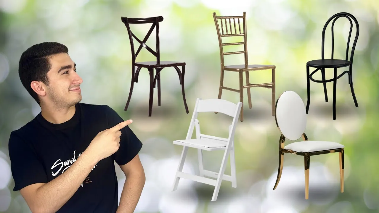 The 5 Best Event Chairs for Wedding Venues