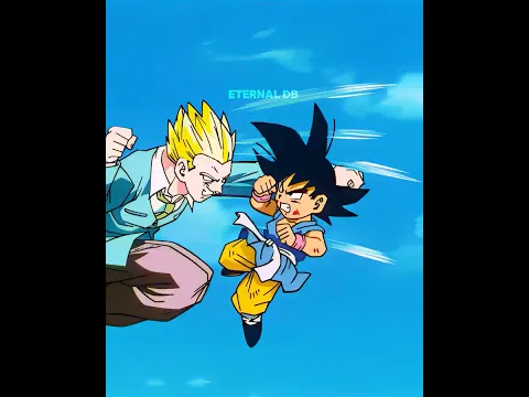Gohan And Goten Fight Goku... | Dragon Ball GT #shorts