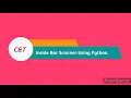 Inside Bar Scanner Using Python