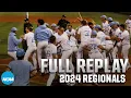 North Carolina vs Long Island - 2024 NCAA baseball regionals FULL REPLAY