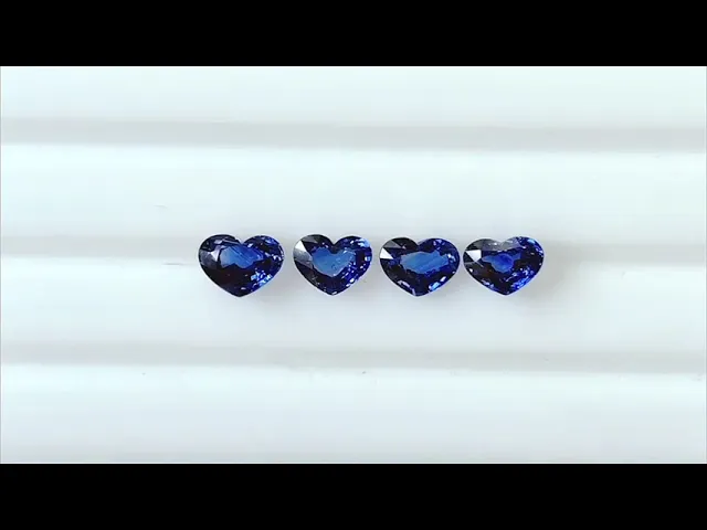 Heart Light Blue Sapphire