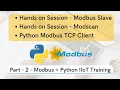 Play with Modbus Part - 2 Modbus Python IIoT Training