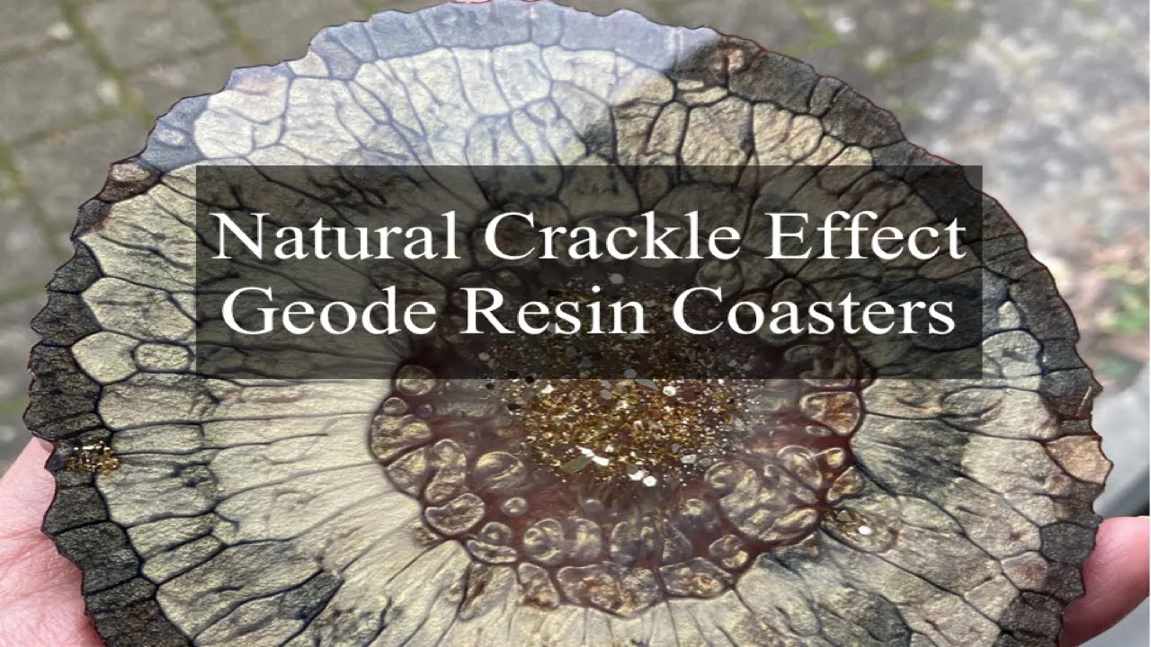 Round Geode Coasters