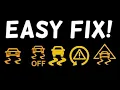 How to Fix and Reset the ESC (Electronic Stability Control) Light That Stays On | ESC Light On
