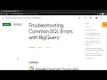Troubleshooting Common SQL Errors with BigQuery GSP408 Solution