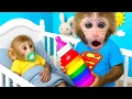 Download Lagu 小猴子Bon Bon送给小猴一只毛绒玩具，并在农场为小熊买了蜂蜜 - 邦邦游记