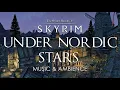 Lagu Under Nordic Stars | Skyrim Winter Ambience | Skyrim/Elder Scrolls Music \u0026 Ambience