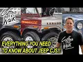 EVERYTHING you NEED to know about JEEP CJ s