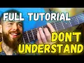 don t understand Post Malone Guitar Tutorial
