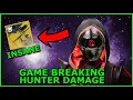 NEW GAME BREAKING Hunter Damage Build DESTROYING Every Boss Destiny 2