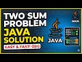 Two Sum Problem Java Solution LeetCode Easy Explanation