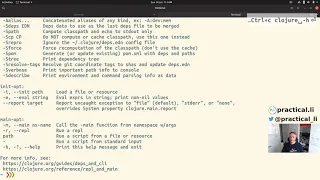 Practicalli Clojure 35 - Clojure CLI tools