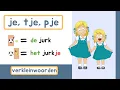 Verkleinwoorden | -je, -tje, -pje | NT2 | Grammatica