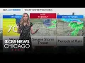 Warm and breezy conditions Monday in Chicago