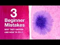 Beginner Watercolor MISTAKES What to avoid to get better results