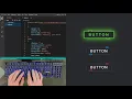 ASMR Programming - Making Modern CSS Glowing Button Hover Effect with Html CSS