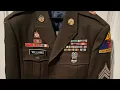 Assembling My Pink and Green Dress Uniform
