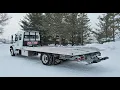 SOLD 16807 - 2020 Century 21 6 Aluminum LCG Car Carrier Freightliner M2EC