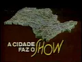 Lagu TV Cultura - A Cidade faz o Show - Santa Branca 1989
