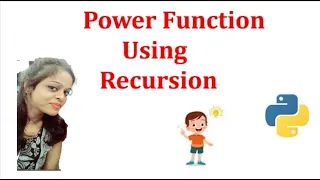 Power Function Using Recursion Data Structures