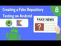 Creating a Fake Repository for Testing - Testing on Android