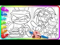 Coloring Pages The AMAZING DIGITAL CIRCUS - JAX at MCDONALDS Characters from amazing digital circus