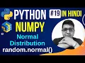 NumPy Normal Gaussian Distribution random normal Python NumPy Tutorial
