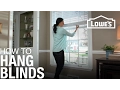 How to Hang Blinds