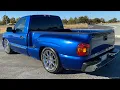 2003 GMC Sierra Stepside Drop on 20 Denali Wheels